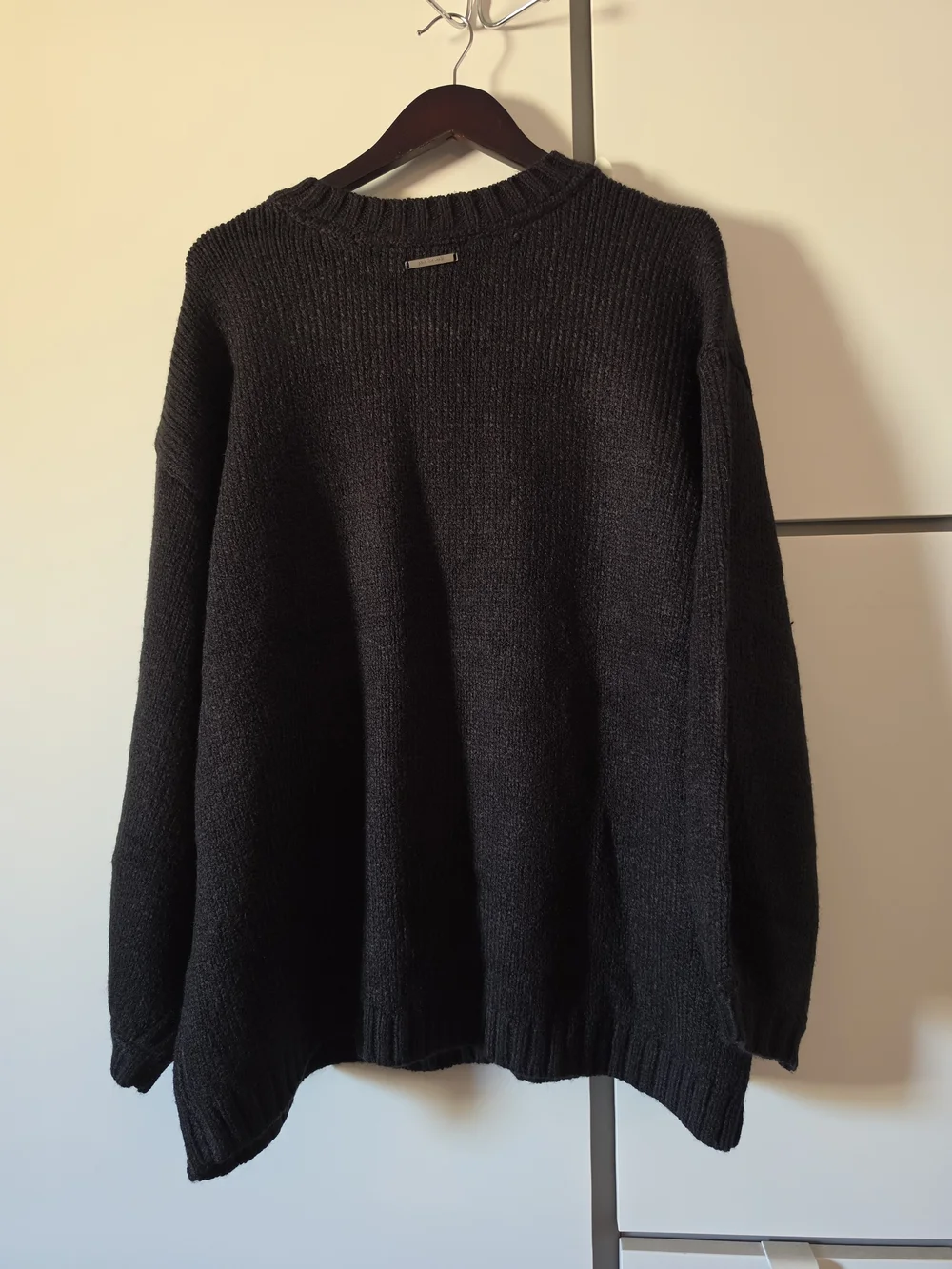 Love Graphic Black Women's Sweater